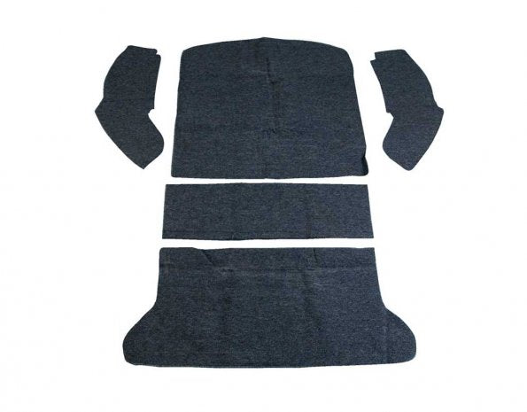 1973-77 Bug Sedan, Carpet Kit Rear Well, 5 pc. Premium Loop