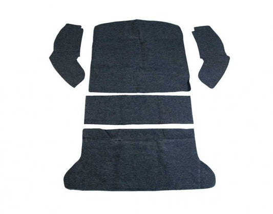 1973-77 Bug Sedan, Carpet Kit Rear Well, 5 pc. Premium Loop