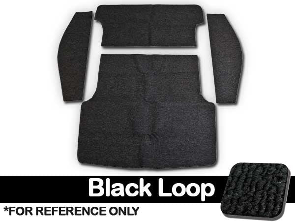 VW Carpet Kit 5pc. (Rear Cargo Well Area) 1961-74 VW SquareBack