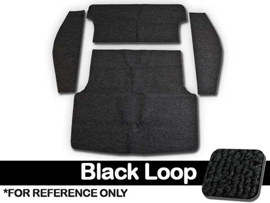 VW Carpet Kit 5pc. (Rear Cargo Well Area) 1961-74 VW SquareBack