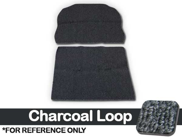 VW Carpet Kit 2pc. (Trunk Area W/O Tire Cover) 1971-72 Super Beetle Sedan or Convertible