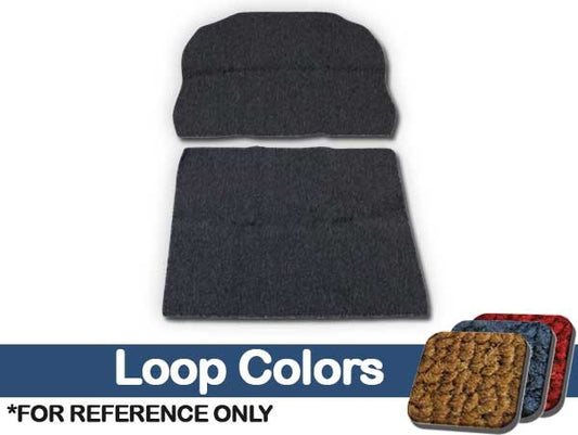 73-79 Super Beetle Carpet Kit 2pc. (Trunk Area W/O Tire Cover) Loop