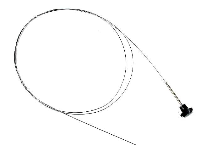 Bug 50-68, KG 60-67, Hood Release Cable Black Knob