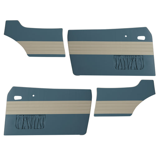 TMI 19-1525 VW Karmann Ghia Coupe OEM Classic Door Panels (1964-1974)