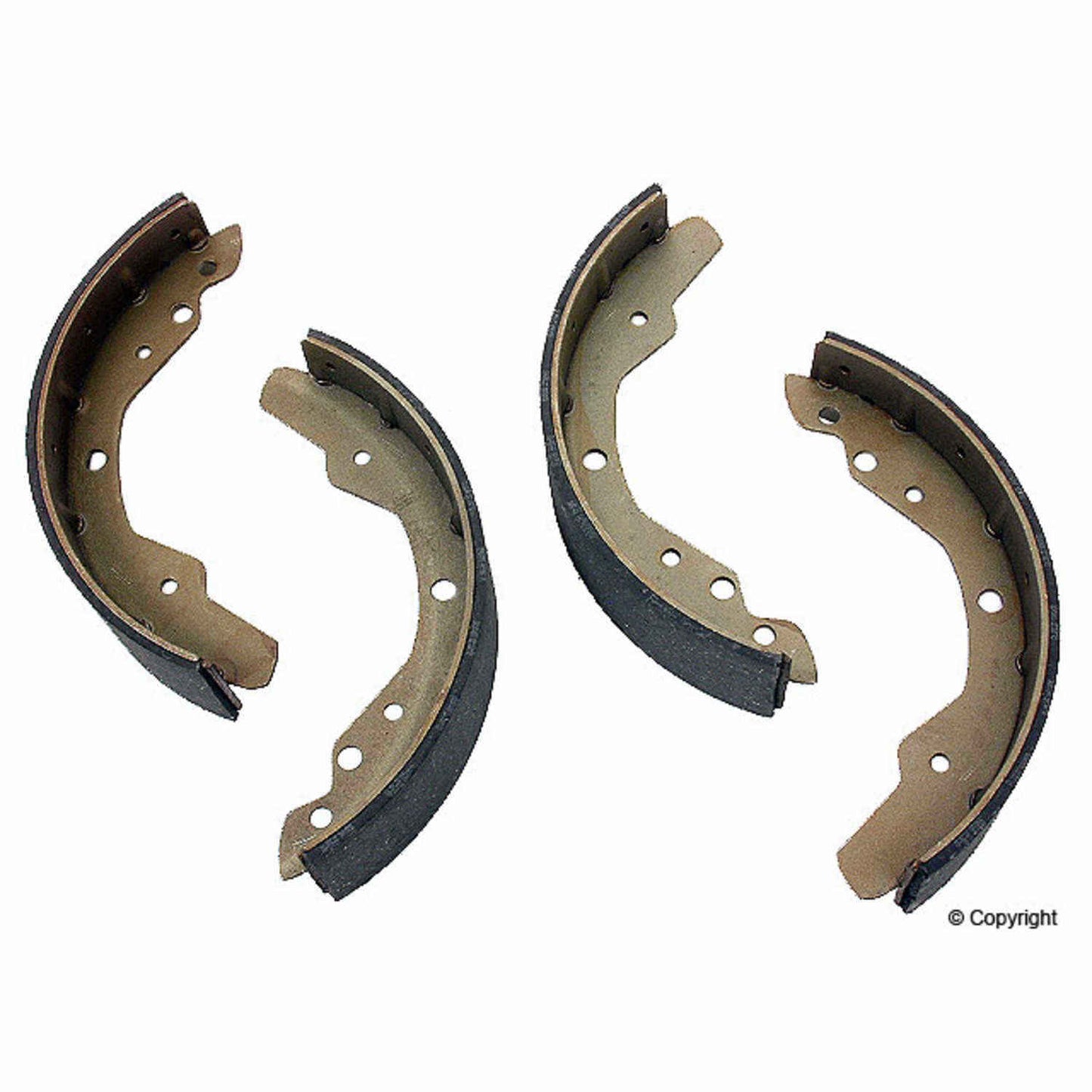 T2 72 Rear Brake Shoe Set