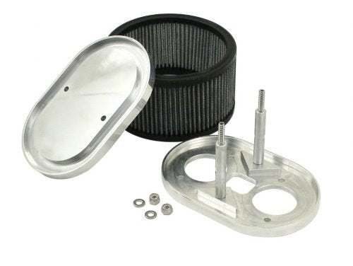 Billet Air Cleaner,  7 1/8" x 4 5/8" x 4" Fits EMPI HPMX, WEBER IDF and EMPI D Series, Each