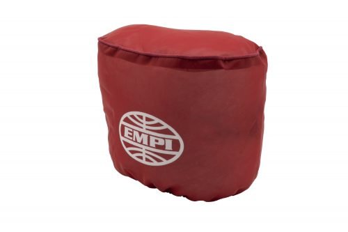PRE-FILTER Oval, 7" x 4 1/2" x 6", Red