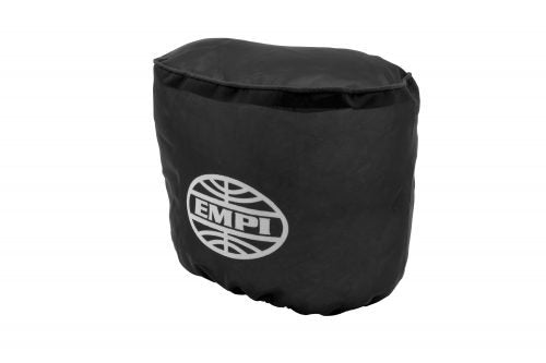 PRE FILTER Oval, 7" x 4 1/2" x 6", Black