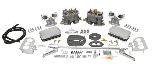 EMPI D-Series 36mm Dual Carburetor Kit : Dual Port, Fits Type 3