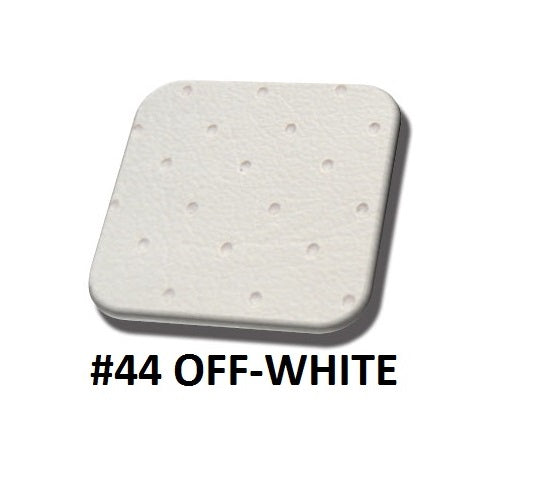 Off-White Perforated Vinyl