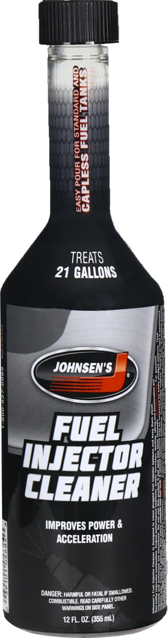 4684 - Johnsen's 12 Ounce Fuel Injector Cleaner Improves & Acceleration