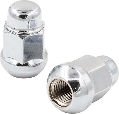 12mm Ball Seat Chrome Steel Lug Nut Set (5)