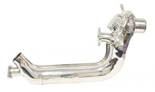 Hi-Perf. 1 1/2" Flanged Heater Box, Left, Ceramic Coated