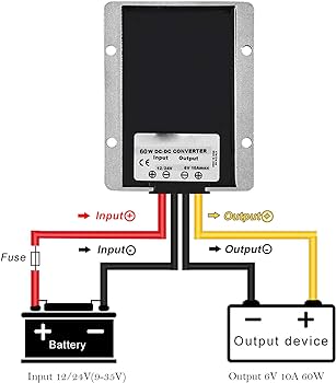 12v to 6v VOLTAGE DROP