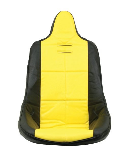 Poly High-Back Seat Cover with Square Pattern, Each