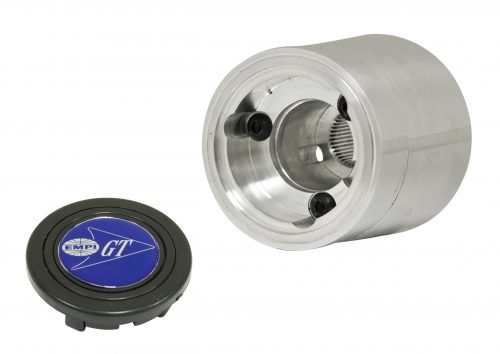 EMPI Polished Billet Steering Wheel Boss Kit Only Fits Type 1 60-74.5, Type 3 61-71