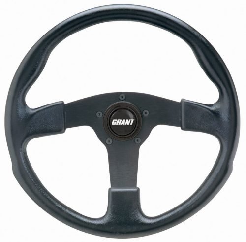 Rally GT, Black 3-Spoke, 13" Dia., 3" Dish / 3 ⅜"