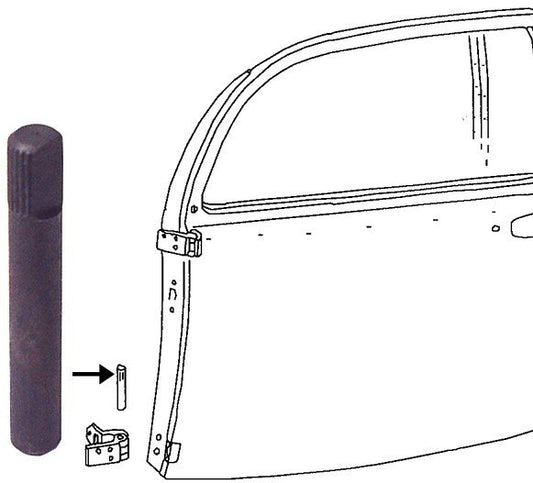 Bug 68-77 / Super Beetle 71-79 Stock Door Hinge Pin 8.0mm