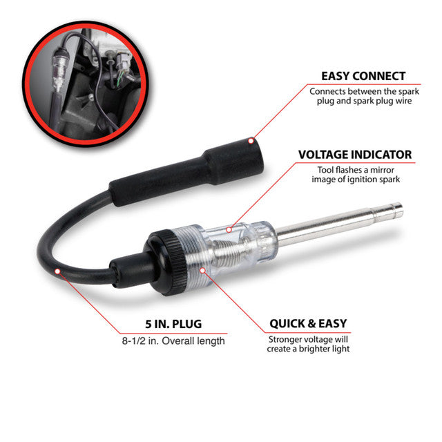 Inline Ignition Spark Tester