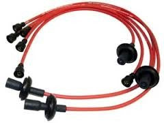 EMPI 7mm Ignition/Spark Plug Wire Set, Copper Core, Red