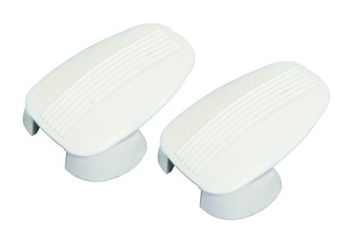VW Bug 61-67 Coat Hooks Off-White Pair