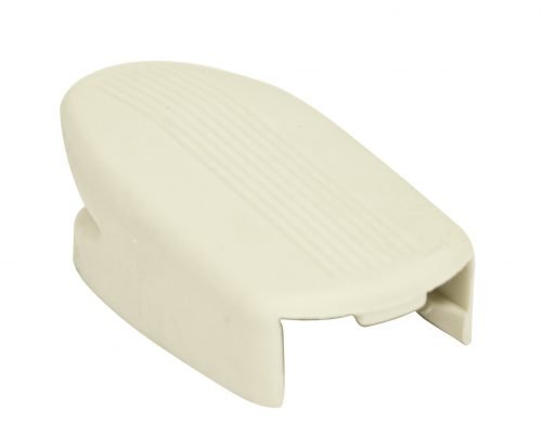 Coat Hooks, Type 1 68-77, White, Pair