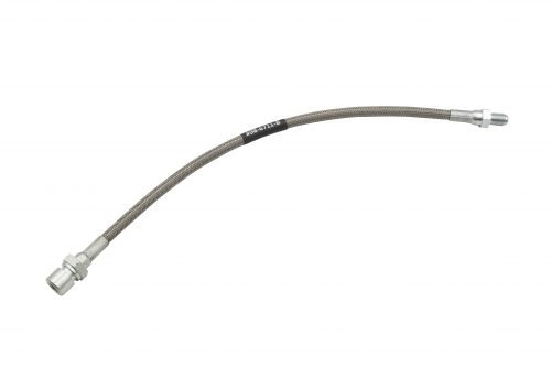 Braided S/S Brake Line, Front, M/F, 380mm (15") T1 67-77