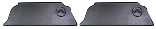 EMPI Rear Kick Panel Set, Left & Right, Black, Pair