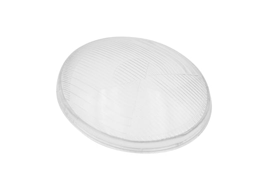 111-941-115HF VW Beetle Fluted Headlight Lens - Sloping Glass (Each)