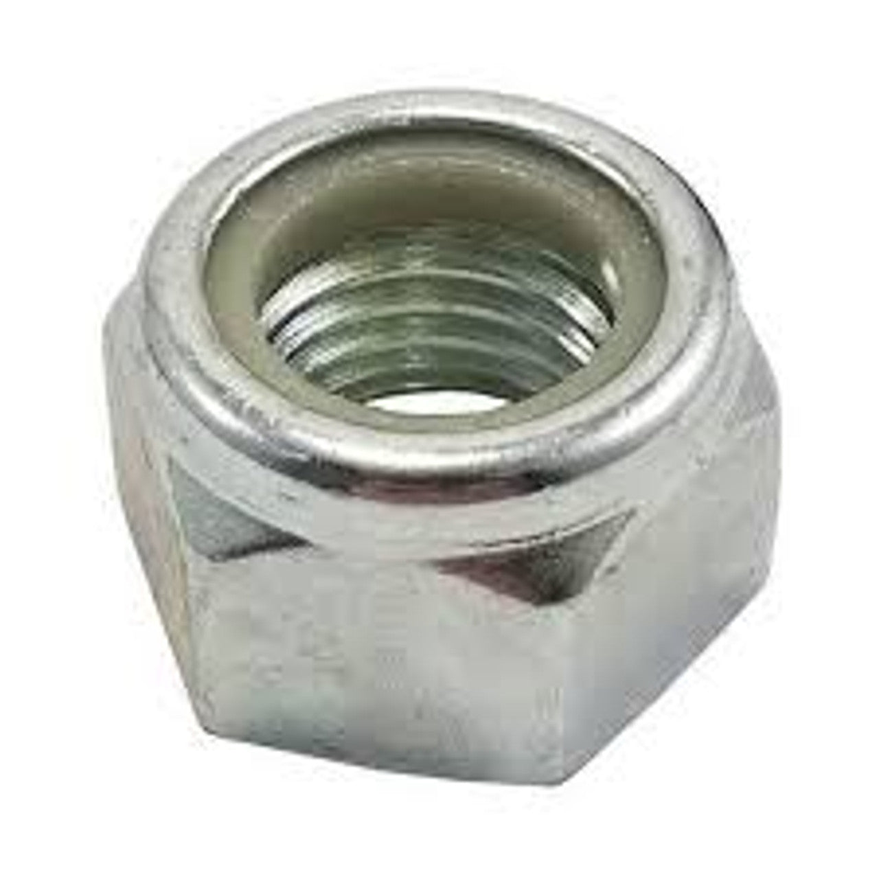 Metric Nylon Hex Nut "Nylock"