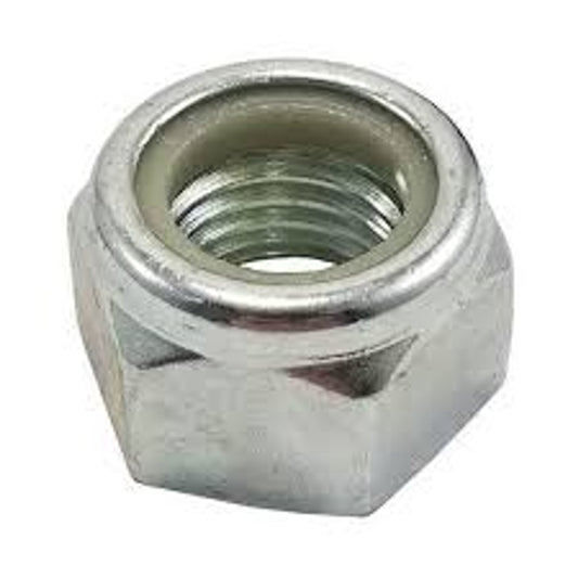 Metric Nylon Hex Nut "Nylock"