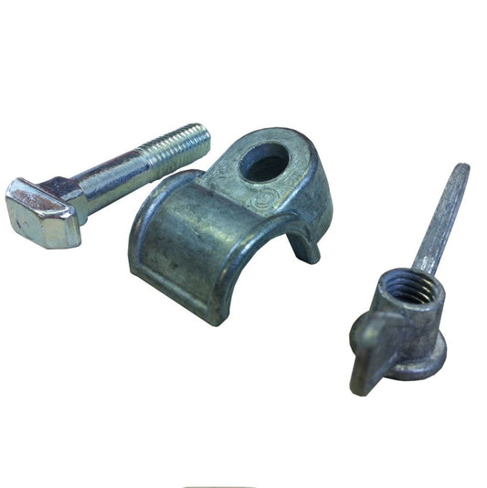 Bus 52-79 Rear Seat Clamp Kit 3pc