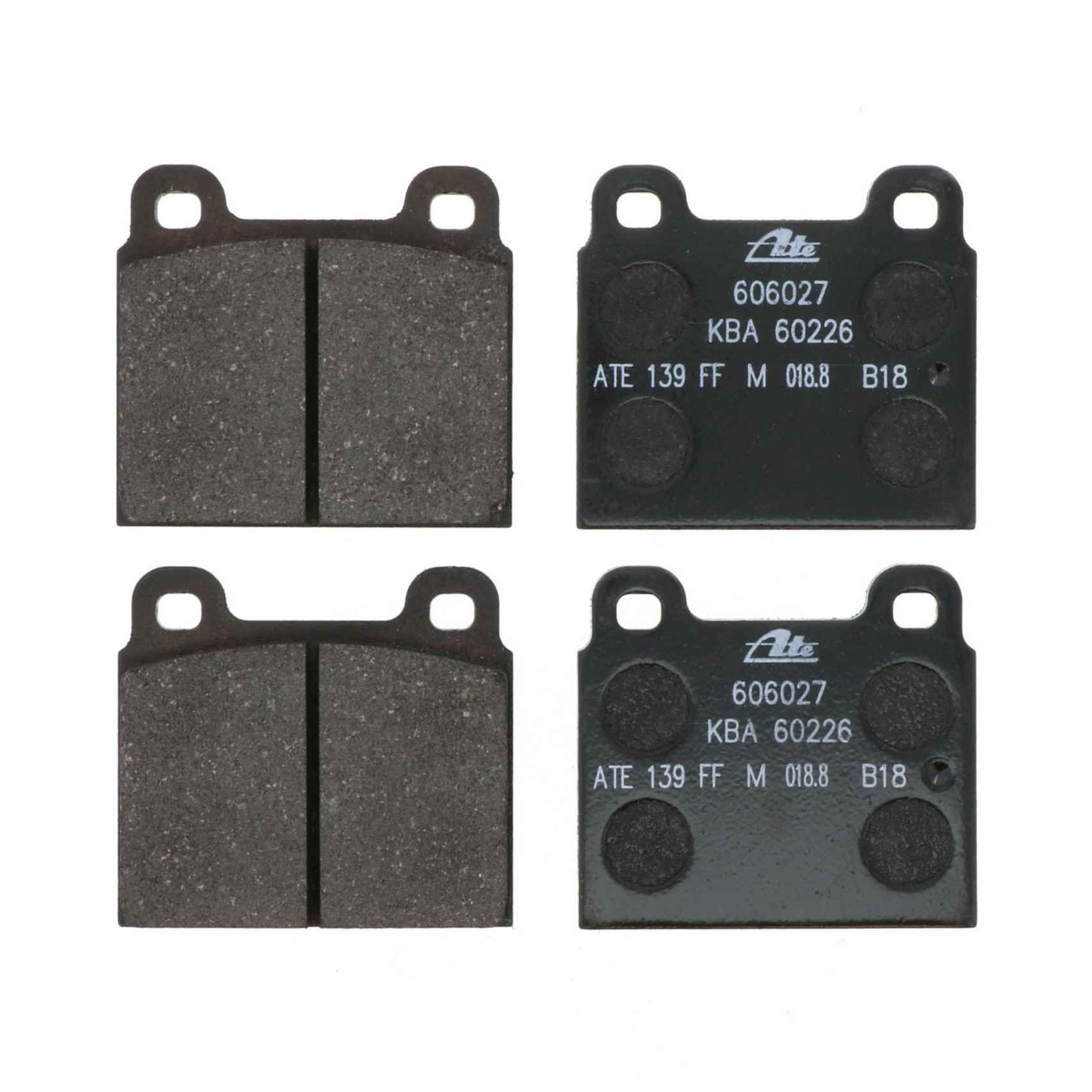 71-72 Bus, Front brake Pads German (EU)