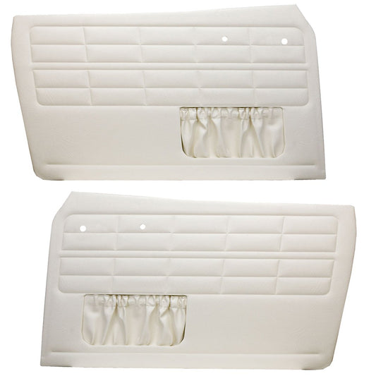 Authentic Style Door Panels - Front Only with Pockets - 1956-63 VW Ghia