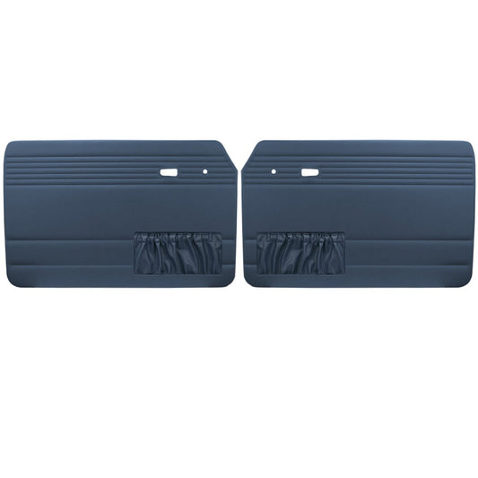Authentic Style Door Panels - Front Only with Pockets - 1961-74 VW Type3