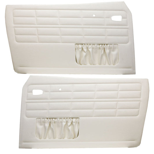 Authentic Style Door Panels - Front Only with Pockets - 1964-74 VW Ghia