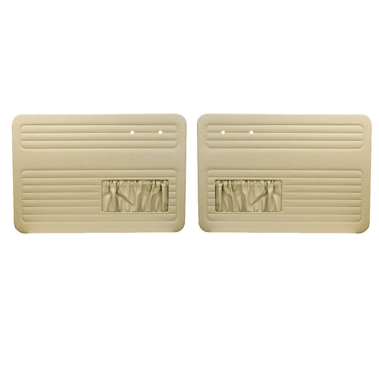 Authentic Style Door Panels - Front Only with Pockets - 56-64 Bug