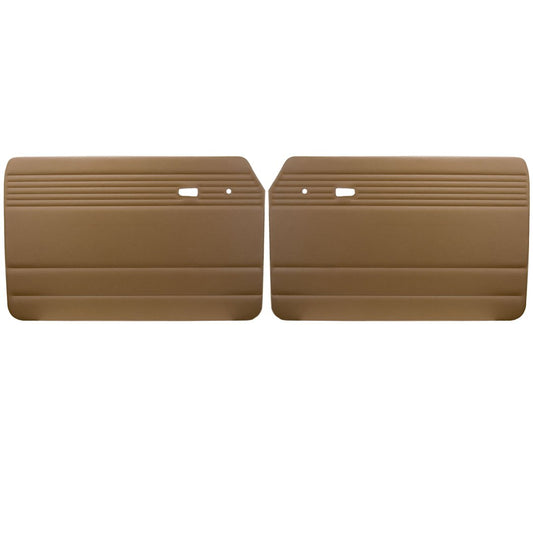 Authentic Style Door Panels - Front Only without Pockets - 1961-74 VW Type3