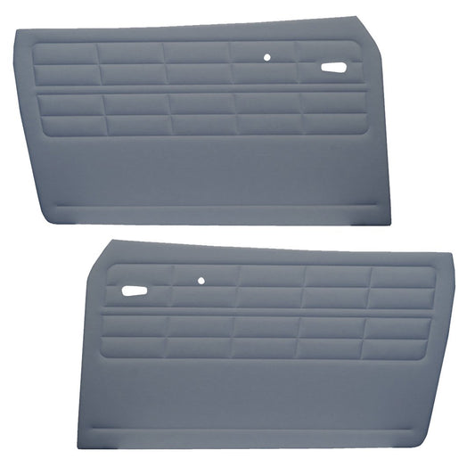 Authentic Style Door Panels - Front Only without Pockets - 1964-74 VW Ghia