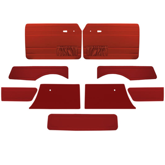 Authentic Style Door Panels - Full Set with Pockets - 1968-74 VW Squareback