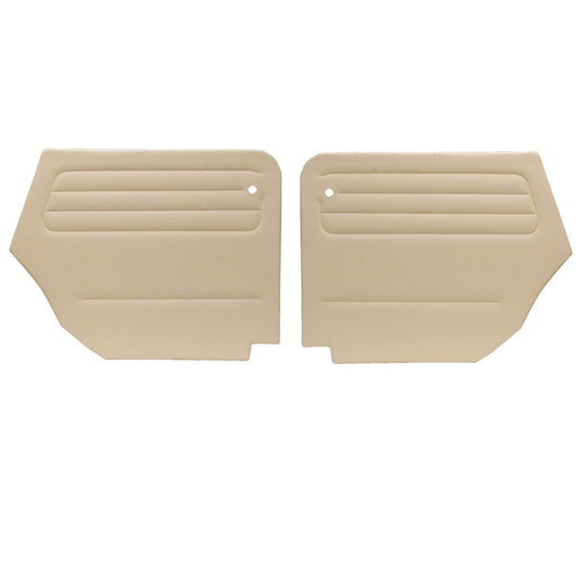 Authentic Style Door Panels -Rear Only -73-79 Bug Convertible