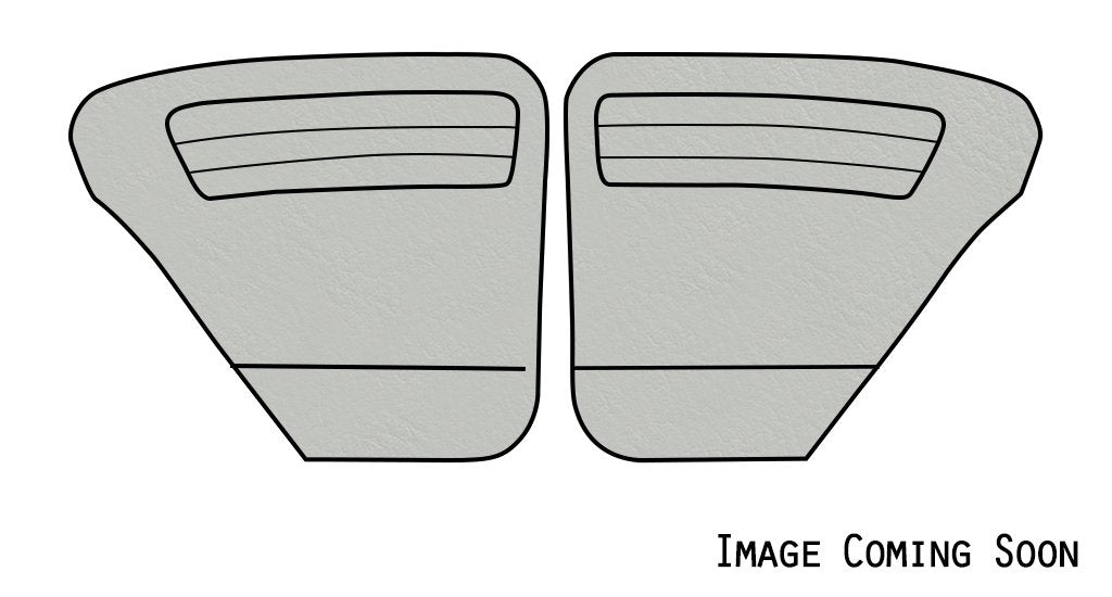 Authentic Style Door Panels - Rear Only