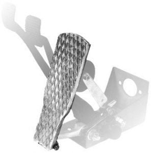 Aluminum Foot Pedal Only use w/ Roller Pedal (Early Pedal Assembly)