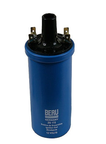 Beru Blue Coil, 12-Volt, Primary Resistance 3.5 Ohms, Oil filled