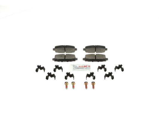 BE2081H - Bosch Blue Ceramic Rear Brake Pads with Hardware