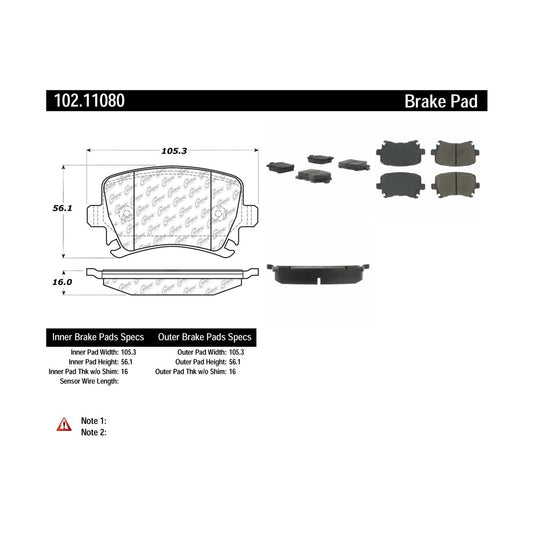 BRAKE PADS 2.5 RABBIT