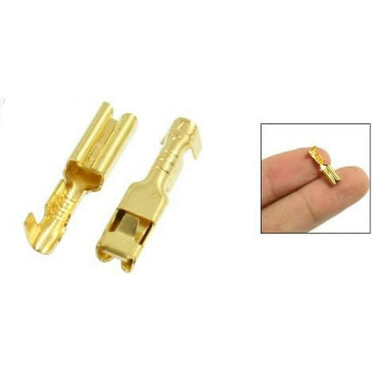 Wire Connector, Non-Insulated Female Spade 2.4mm