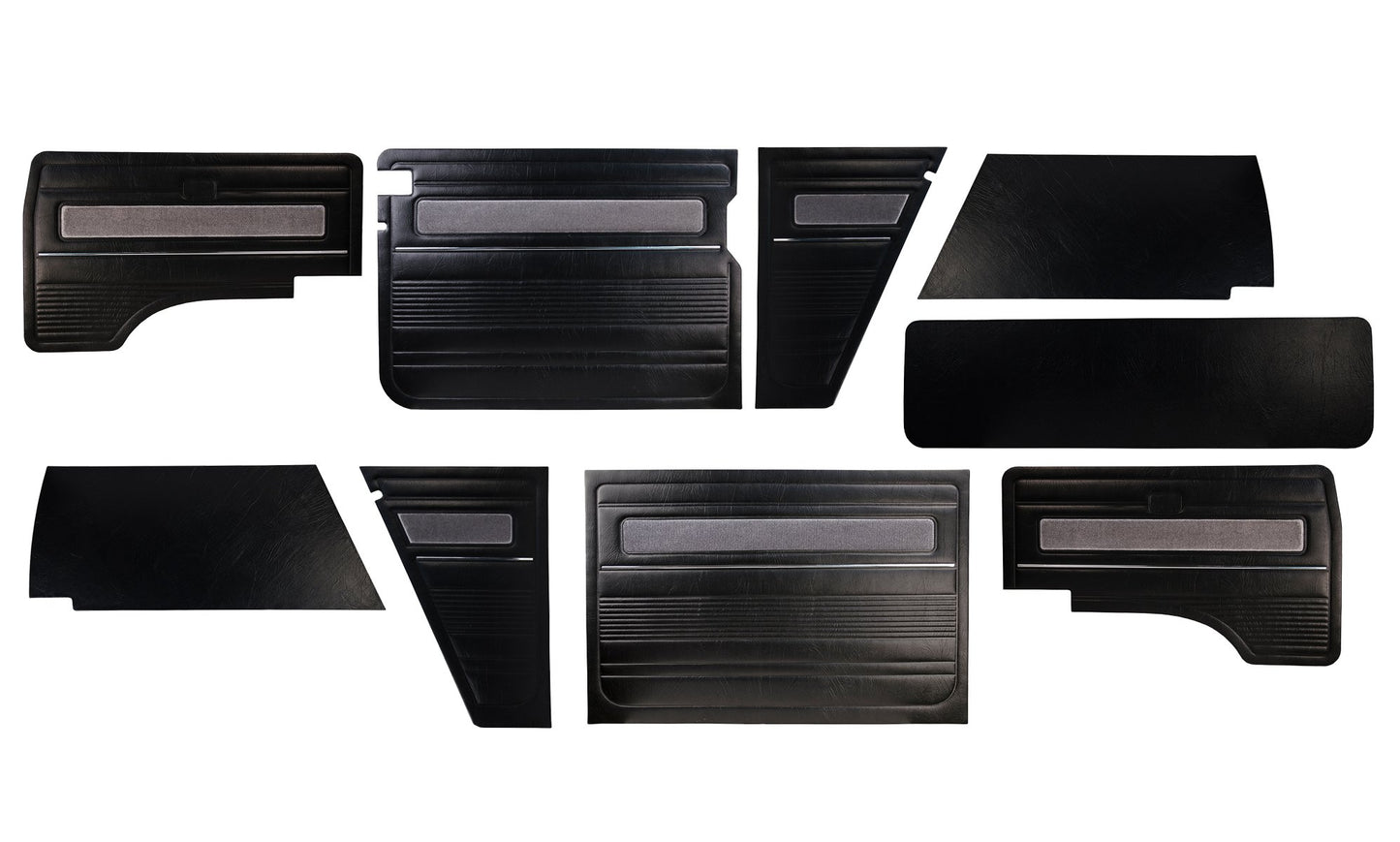 Deluxe Panel Sets - 9pc. - Vinyl with Cloth Inserts - 1985-91 Vanagon