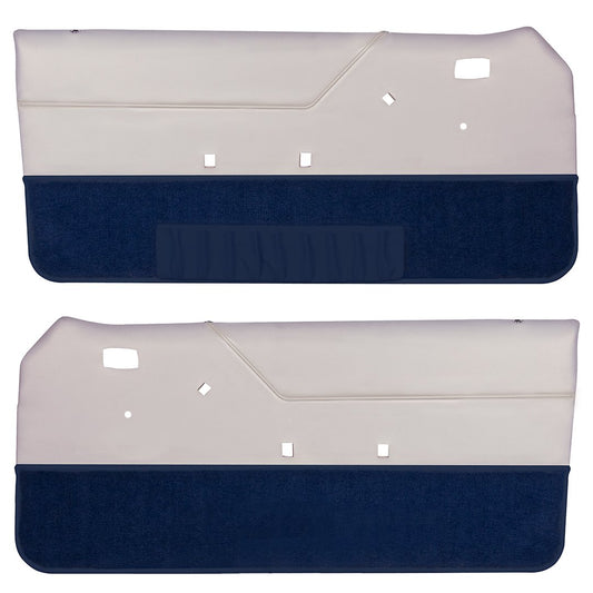 Door Panels with Manual Windows - 1983-84 Mustang Convertible