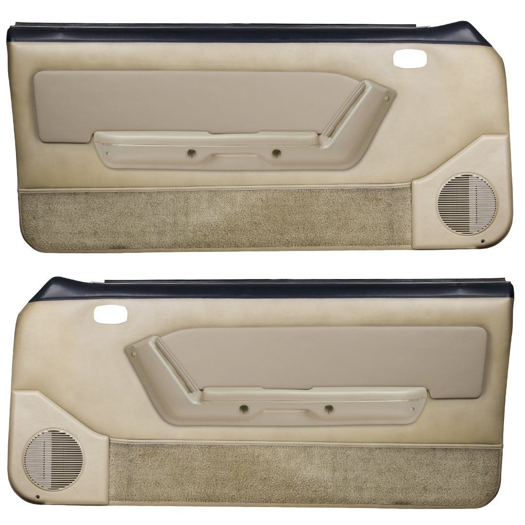 Door Panels with Power Windows - 1987-89 Mustang